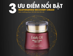 Kem dưỡng ẩm, hỗ trợ làm mờ nếp nhăn, giúp da mịn màng (EDALLY EX REJUVENATING RECOVERY CREAM),Thể tích 50 ml