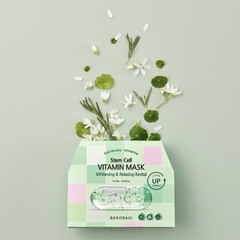 Mặt nạ BANOBAGI Stem Cell Vitamin  Mask Whitening & Relaxing Revital