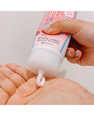 Sữa rửa mặt chứa tinh chất nhau thai ngựa giúp da trắng mịn - WHITE LABEL PREMIUM PLACENTA WASH 110g - 4968123623024