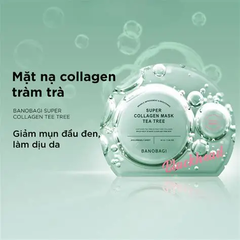 Mặt nạ BANOBAGI Super Collagen Mask Tea Tree