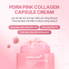 Kem dưỡng căng bóng da PDRN Pink Collagen Capsule Cream 55g