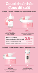 Kem dưỡng căng bóng da PDRN Pink Collagen Capsule Cream 55g