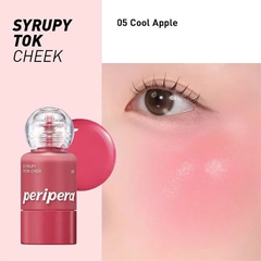 Má hồng kem PERIPERA SYRUPY TOK CHEEK 05 COOL APPLE