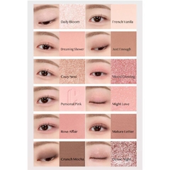 Bảng phấn trang điểm dành cho vùng da quanh mắt CLIO PRO EYE PALETTE AIR 02 ROSE CONNECT