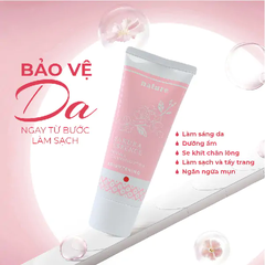 Sữa rửa mặt làm sáng da - NATURE SAKURA ESSENCE DOUBLE CLEANSING FOAM