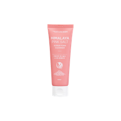 Sữa rửa mặt làm sạch,loại bỏ chất nhờn,bụi bẩn,dưỡng ẩm,làm trắng da (THE NATURE BOOK HIMALAYA PINK SALT SCRUB FOAM CLEANSER). Thể tích 120ml.