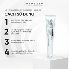 Kem chống nắng cho da dầu mụn USOLAB BIO  SENSITIVE SUN BLOCK MATTE 50ML