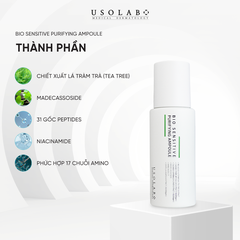 Tinh chất cô đặc làm sạch USOLAB BIO SENSITIVE PURIFYING AMPOULE 50ML