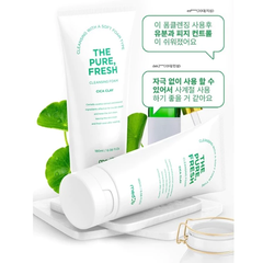 Sữa rửa mặt MEDB The pure, Fresh cleansing foam [Cica Clay], dành cho da dầu và da mụn, dung tích 180ml