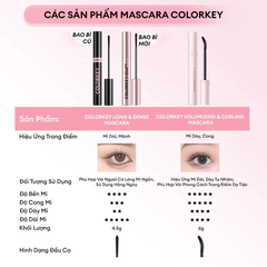 CHUỐT MI COLORKEY Long & Dense Mascara 4.5g