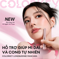 CHUỐT MI COLORKEY Long & Dense Mascara 4.5g