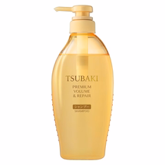 TSUBAKI DẦU GỘI PHỤC HỒI & BỒNG BỀNH 450ML (TSUBAKI PREMIUM VOLUME & REPAIR SHAMPOO 450ML)