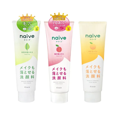 Sữa rửa mặt Kracie NAIVE FACE WASH (YUZU CERAMIDE) 130G- 4901417674579