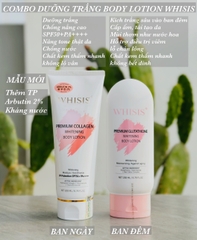 WHISIS - Kem dưỡng thể Premium Collagen Whitening Body Lotion 200ml