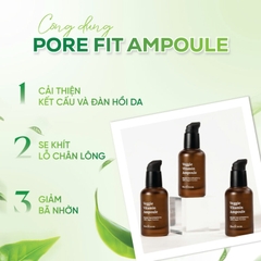 Tinh chất veggie vita pore fit ampoule Thương hiệu: Herbloom 30ml/chai