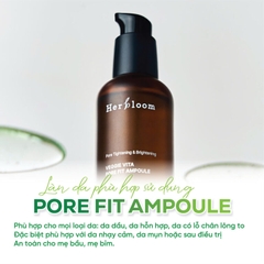 Tinh chất veggie vita pore fit ampoule Thương hiệu: Herbloom 30ml/chai