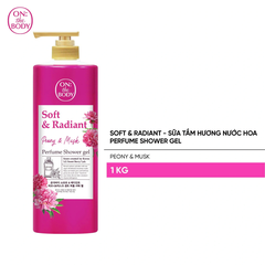 Sữa tắm ON THE BODY Soft Peony Musk Perfume 1kg