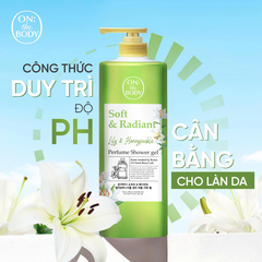 Sữa tắm ON THE BODY Soft Lily Honey Perfume 1kg