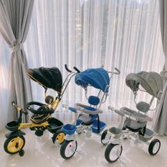 XE ĐẠP- XE ĐẨY ĐA CHỨC NĂNG UMOO CÓ MÁI CHE