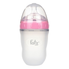 Bình sữa silicone cổ siêu rộng FATZ BABY 180ml / 240ml