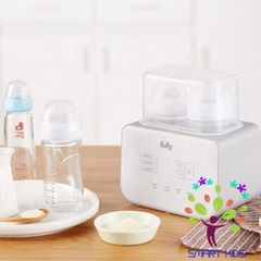 MÁY HÂM SỮA TIỆT TRÙNG ĐIỆN TỬ 2 BÌNH DUO 5 FATZ BABY FB3203TN