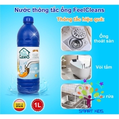 Nước thông tắc đường ống FeelCleans 1 Lít Made In Spain