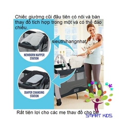 Giường cũi trẻ em Graco Reversible Seat and Changer 9D32BODHK