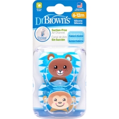 Bộ 2 ti giả chỉnh nha hình thú Dr Brown's