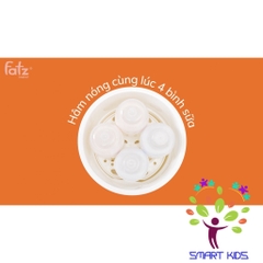 MÁY HÂM SỮA TIỆT TRÙNG ĐIỆN TỬ 4 BÌNH - QUATRO 1 - FATZ BABY FB3015CY