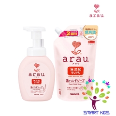 Xà phòng rửa tay thảo mộc arau. túi 500ml