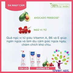 Lotion Dưỡng Thể Da Rất Nhạy Cảm MUSTELA Soothing Moisturizing Body Lotion 200ml