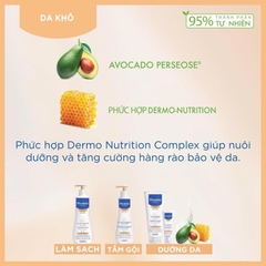 Sữa Làm Sạch Mặt Và Cơ Thế Da Khô Mustela Cleansing Milk 200ml