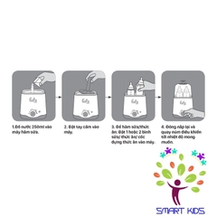 MÁY HÂM SỮA HAI BÌNH CỔ RỘNG DOU 1 FATZ BABY FB3012SL