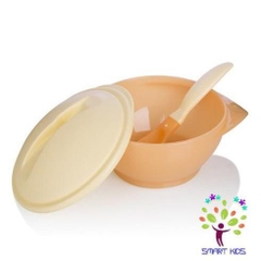 Bát & Thìa cảm ứng nhiệt kèm nắp Upass / UP5027Y