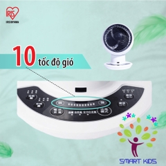 Quạt đối lưu không khí Iris Ohyama SDC15T Quạt điện để bàn giúp tuần hoàn không khí, sử dụng cho văn phòng/ gia đình