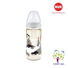 BÌNH SỮA NUK PREMIUM CHOICE+ NHỰA PPSU (ANIMALS) 150ml/300ml