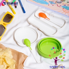 CHÉN ĂN DẶM GẤP GỌN KÈM MUỖNG RICHELL