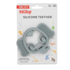 Gặm nướu Nuby Silicon siêu mềm dành cho bé từ 3 tháng tuổi trở lên