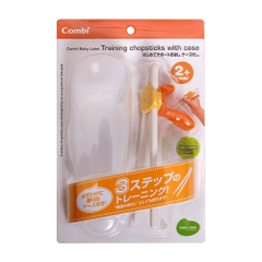 Đũa tập ăn có hộp Combi Nhật Bản