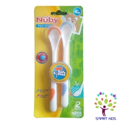 Set 2 thìa Nuby cán dài báo nhiệt