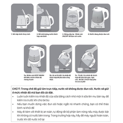 Máy đun và hâm nước siêu tốc FATZ BABY FB3501SL Bảo hành 12 tháng