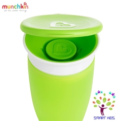CỐC CHỐNG ĐỔ 360 ĐỘ MUNCHKIN CÓ NẮP 296ML
