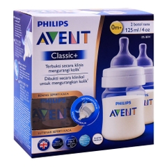 Bình sữa Philips Avent Classic+ nhựa PA siêu cao cấp thiết kế cổ điển 125/260/330ml
