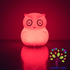 Đèn ngủ di động đổi màu bằng silicone bbluv Hibu