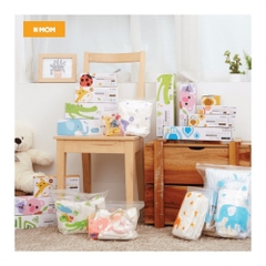 TÚI ZIP ĐỰNG ĐỒ K-MOM (MIX SIZE - 80C)