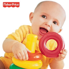 Tháp cầu vồng Fisher Price-Rock a Stack