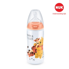 Bình sữa NUK Premium Choice nhựa PP núm ti Silicone S1 - M(Disney)