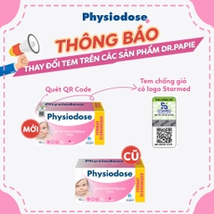 Nước Muối Sinh Lý Physiodose Round (Hộp 30 ống x 5ml)