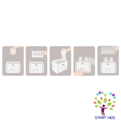 Máy hâm sữa tiệt trùng điện tử Duo 3 Fatz baby FB3093VN