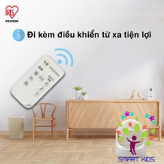 Quạt đối lưu không khí Iris Ohyama MKC15 Quạt điện nhỏ để bàn điều khiển từ xa
